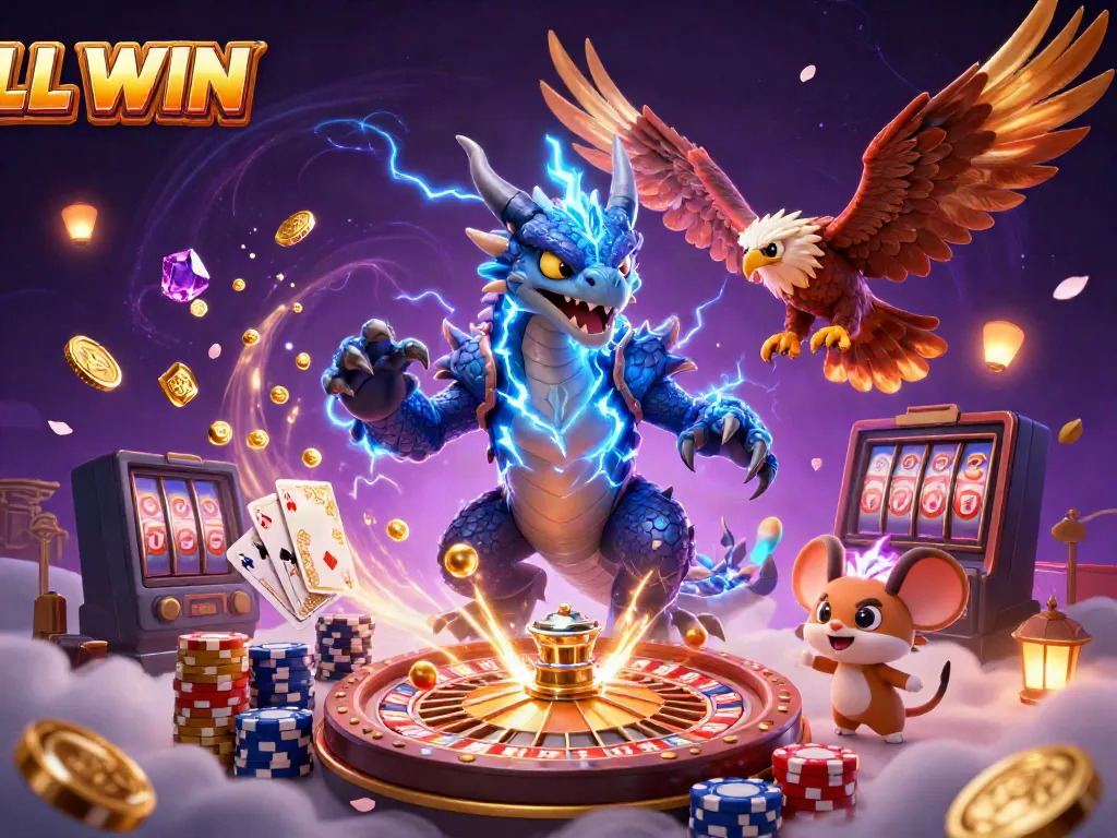Experience thrilling gameplay at LL WIN with immersive 3D casino characters and action