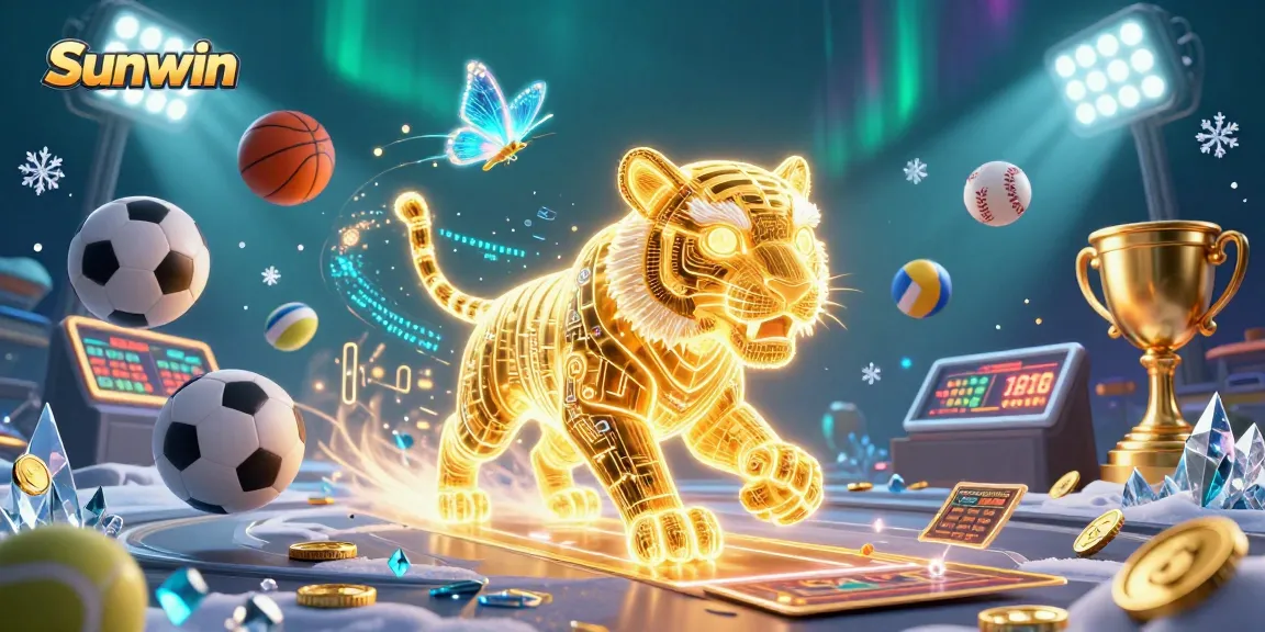 Experience thrilling gameplay at Sunwin with vibrant casino elements and animated characters.