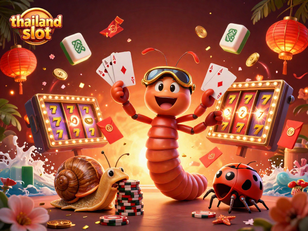 Spin and win at thailand slot with cartoon dealers and dynamic game elements bringing excitement.
