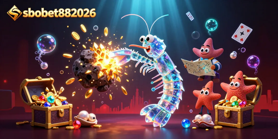 Engage with sbobet882026's vibrant casino adventure featuring galactic samurai and treasure explosions.